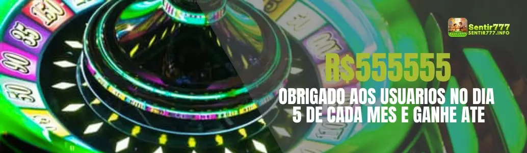 SENTIR777 Caça Níqueis banner