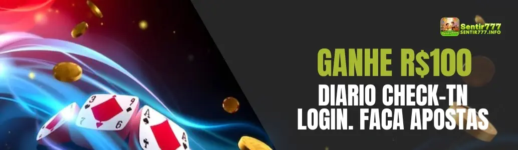 SENTIR777 Promoções banner